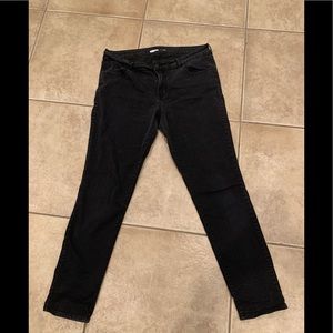 Old Navy Super Skinny black jeans Size 12